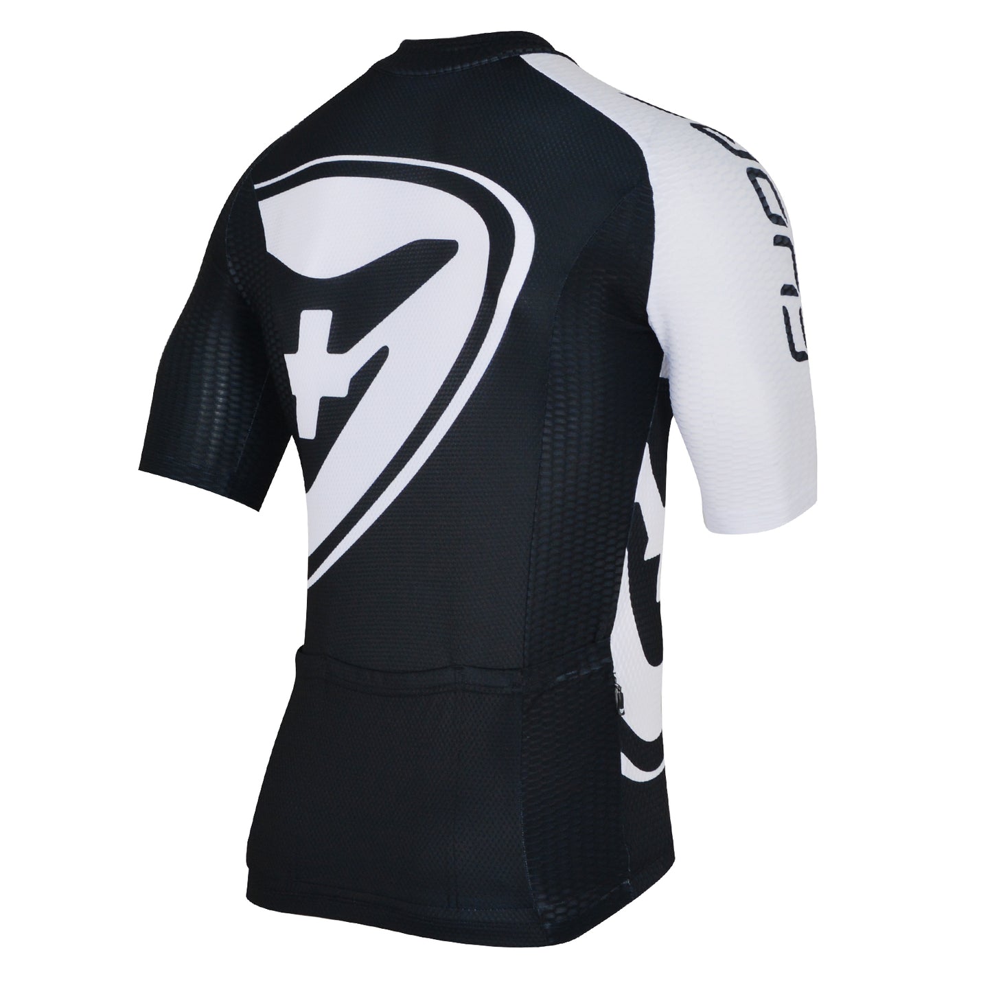 Men's Silver Race Jersey - Swiss Classic Black